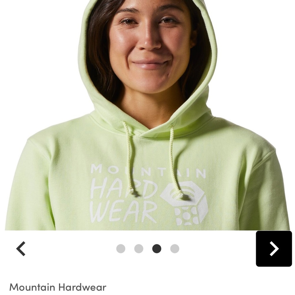 Mountain Hardwear Lime Green Hoodie